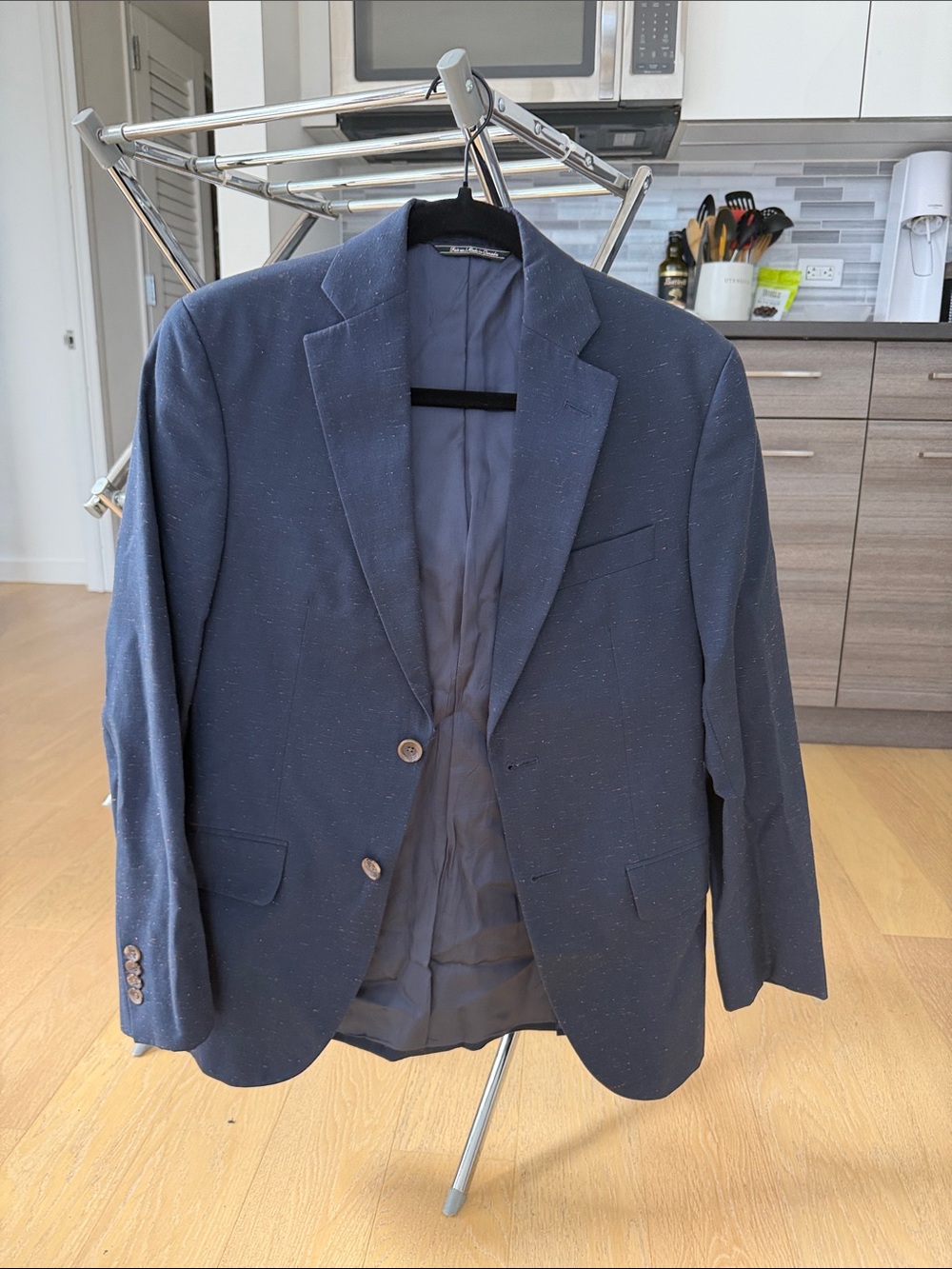 Saks Fifth Avenue Navy Blue Men's Sport Coat